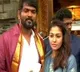 Actress Nayanthara visits Tirumala with Vignesh Shivan