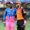 SRH plays against Rajasthan Royals