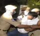 Janasena workers agitations at Hyderabad Press Club