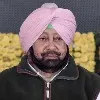 Amarinder Singh reaches Amit Shahs residence