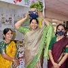 పోషకాహారలోప నివారణే లక్ష్యంగా.. పోషకాహార బోనమెత్తిన మంత్రి సత్యవతి రాథోడ్