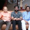 Manchu Vishnu and his panel members met Superstar Krishna at his residence