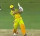 Dhoni daughter reaction to father sixer