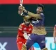 Kolkata puts a good target against Punjab