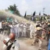 Farmers oppose Dushyant Chautalas visit to Jhajjar
