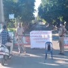 Police Check Posts Amid Pawan Srama Daanam In Rajahmundry
