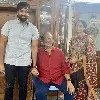 Took blessings of the original Rebel Star VishnuManchu