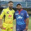 Table toppers CSK and DC plays in Dubai