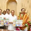 భద్రకాళి దేవీ శరన్నవరాత్రి మహోత్సవాల పోస్టర్ ను ఆవిష్కరించిన సీఎం కేసీఆర్