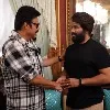 'Stylish Star' Allu Arjun catches up with Venkatesh, Varun Tej on 'F3' sets