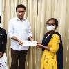 KTR lends helping hand to tribal girl struggling to pursue MBBS