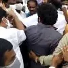 Dwarampudi fallowers attacked tdp leaders in east godavari
