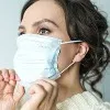 people forgotten wearing face masks