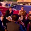 Kim Jong Un enjoys with beer and smoke at defense expo
