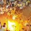 Huge Police Protection for devaragattu karrala samram