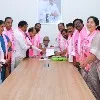 TRS ministers files nomination behalf of KCR for party presidential elections