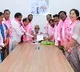 TRS ministers files nomination behalf of KCR for party presidential elections