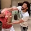 genilia husband slaps bollywood hero