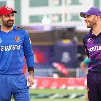 Afghanistan faces Scotland in super twelve stage
