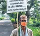 YSRCP Supporter Starts Padayatra to CM Office Over Bribe