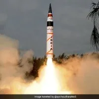 Agni five missile test fire successful