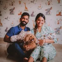 Dinesh Karthik and Deepika Pallikal blessed twin baby boys