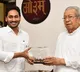 CM Jagan and YS Bharathi met governor couple in Raj Bhavan