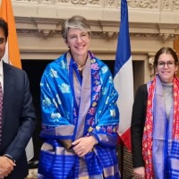 Telangana delegation meets CEOs of French firms in Paris