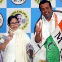 Leander Paes and Actor Nafisa Ali Joined Trinamool Congress