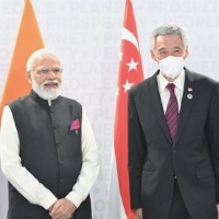 PM Modi meets Singapore counterpart, discusses climate change, Covid