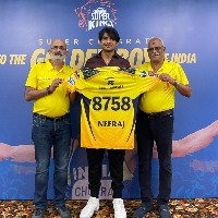 Neeraj Chopra gets Rs one crore reward from CSK for Tokyo achievement