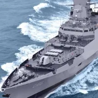 Navy Receives First Vishakhapatnam Missile Destroyer