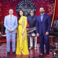 Akshay, Katrina, Rohit Shetty on Diwali special episode of 'KBC 13'