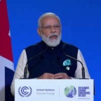 Big, bold announcement by Modi at COP26, net zero goal by 2070