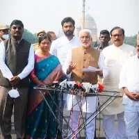 All our MPs met President today vijaya sai