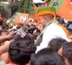 Celebrations at Telangana BJP office after Eatala win in Huzurabad