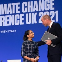 Prince William, Indian girl take centre stage at COP26