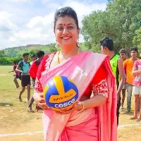 Roja plays Volleyball in Puthur