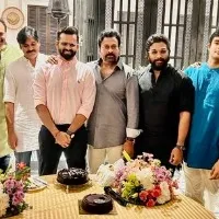 Chiranjeevi, his family celebrate Sai Dharam's recovery