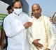 CM KCR attends minister Srinivas Goud mother ritual