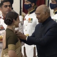 Bollywood's day out at Padma Awards: Kangana, Adnan Sami, Ekta Kapoor honoured