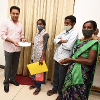 KTR helps tribal student to pursue higher studies