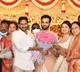 CM Jagan attends Pathapatnam MLA Reddy Santhi daughter wedding reception