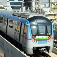 Bigg Boss Watching you In Hyderabad metro rail