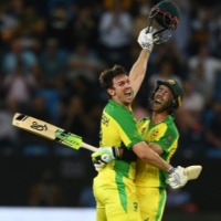 Shades of Carlos Brathwaite's innings five years back in Marsh's power-packed Dubai show