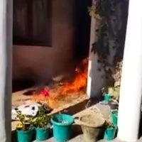 Culprits set fire to Congress leader Salman Khurshid house
