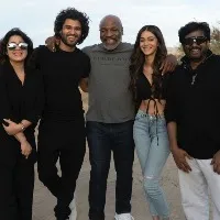 Mike Tyson enjoys Indian food with Vijay Deverakonda, Ananya Pandey