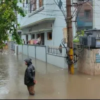 Heavy rains lashes Tirupati city