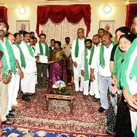 KCR Maha Dharna concluded