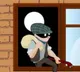 Thief got weight lose to steal in a house